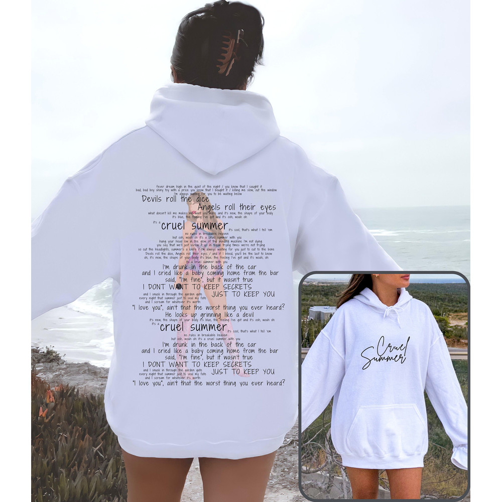 Cruel Summer Hoodie, Cruel Summer Lyrics, Taylor Lover Album Merch - 1.jpg