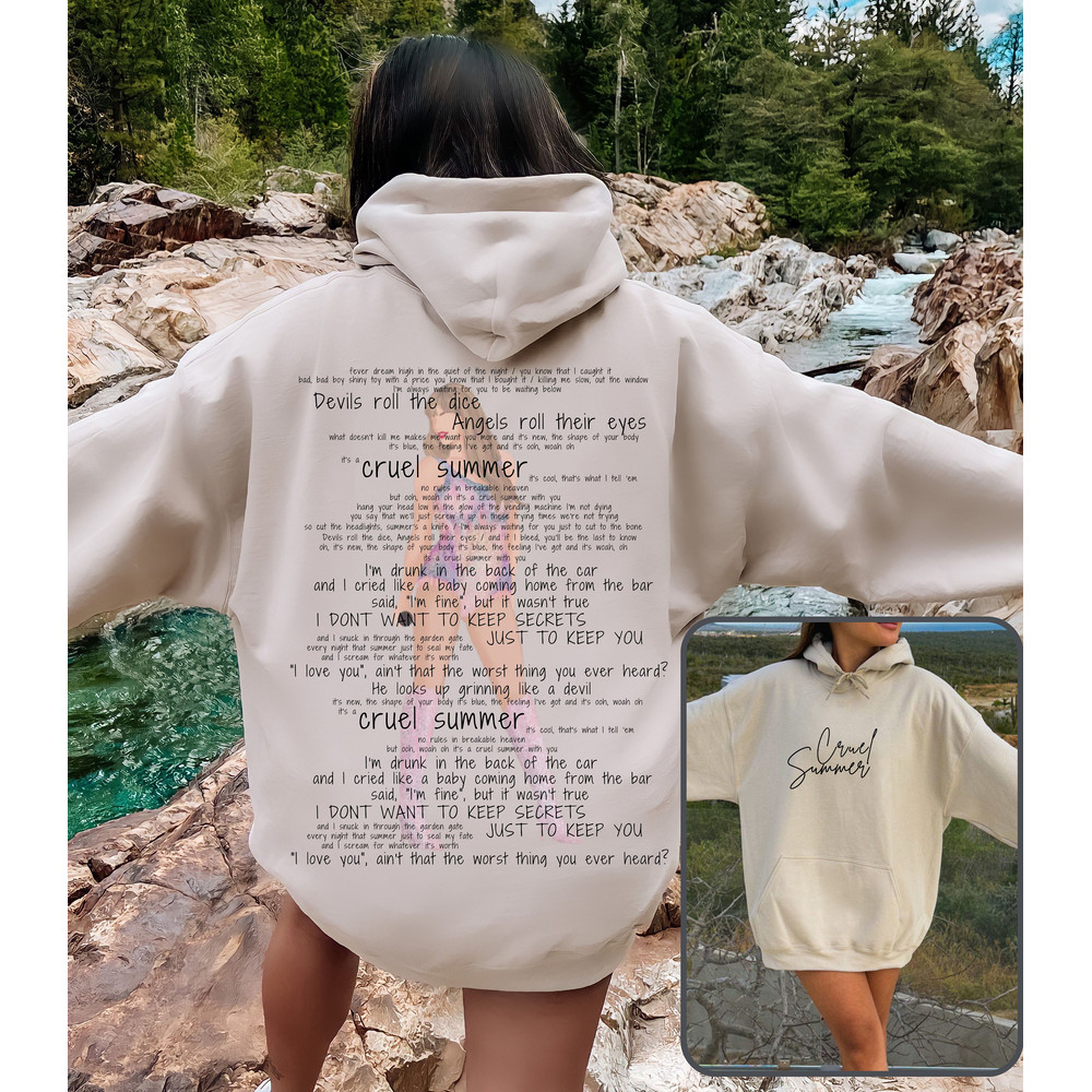 Cruel Summer Hoodie, Cruel Summer Lyrics, Taylor Lover Album Merch - 2.jpg