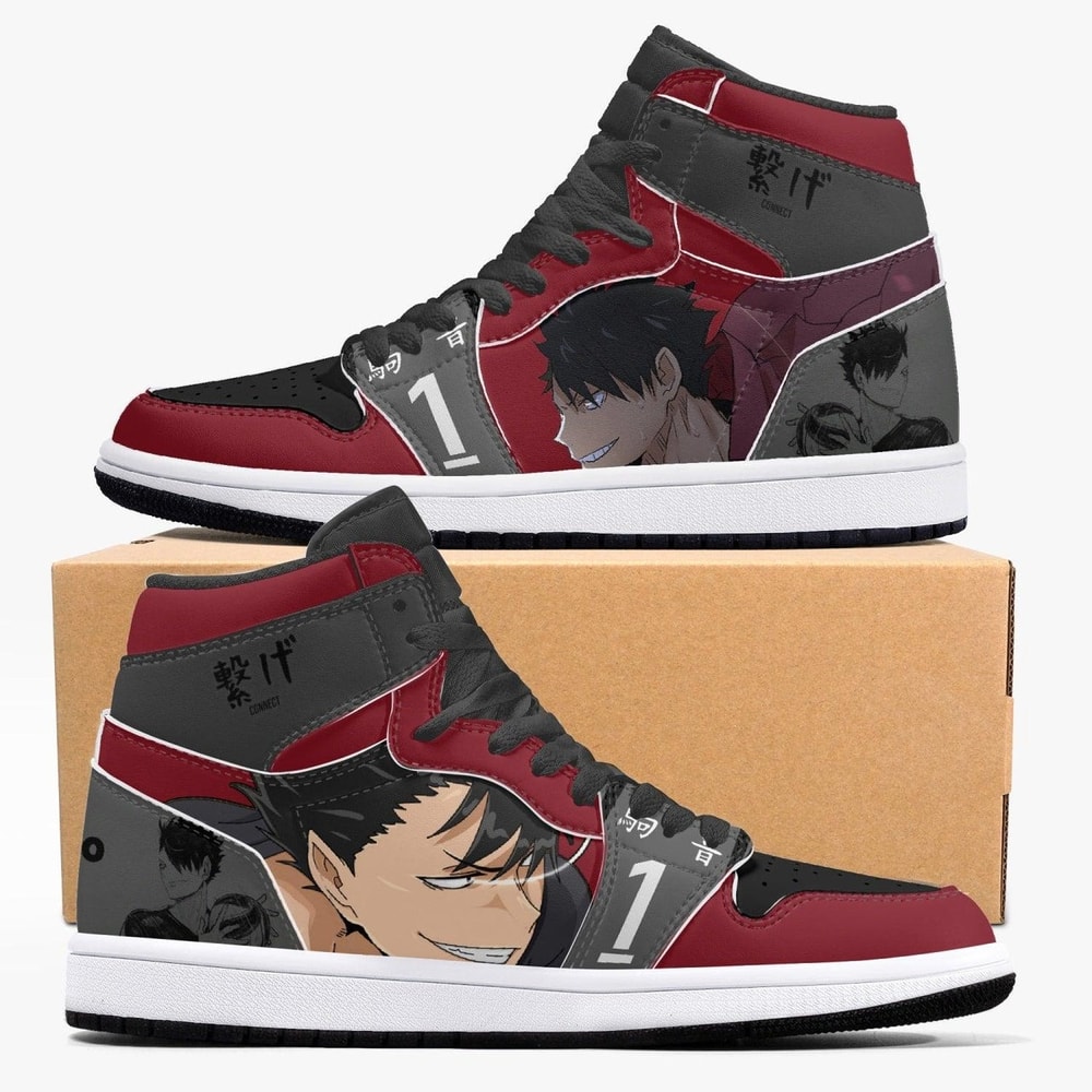 Haikyuu Tetsuro JD1 Shoes, Sakata Gintoki Gintama Jordan 1 Shoes, Sakata Gintoki Gintama Sneaker Shoes