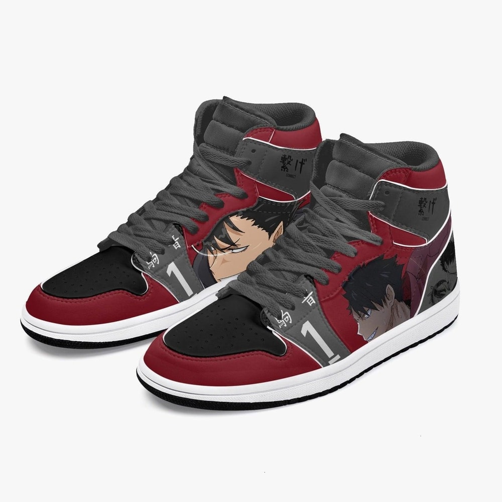 Haikyuu Tetsuro JD1 Shoes, Sakata Gintoki Gintama Jordan 1 Shoes, Sakata Gintoki Gintama Sneaker Shoes