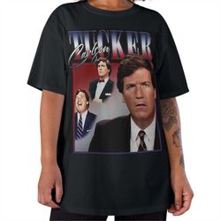 tucker carlson tshirt | tucker carlson tee | fox news tshirt | conservative tee | republican tshirt | tucker carlson gra