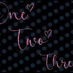 1st 2nd 3rd birthday pink & gold svg png, birthday number svg, one two three birthday, baby girl birthday svg png