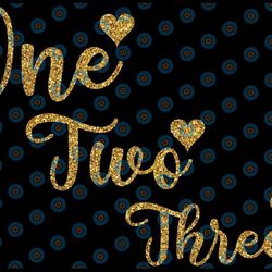 1st 2nd 3rd birthday pink & gold svg png, birthday number svg, one two three birthday, baby girl birthday svg png