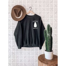 future ghost sweatshirt, halloween sweatshirt, pocket boo sweatshirt, ghost sweatshirt, halloween costume, halloween par