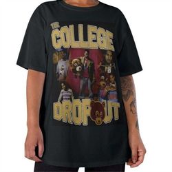kanye west tshirt | college dropout tshirt | vintage kanye album tee | kanye west tee| vintage kanye graphic tee