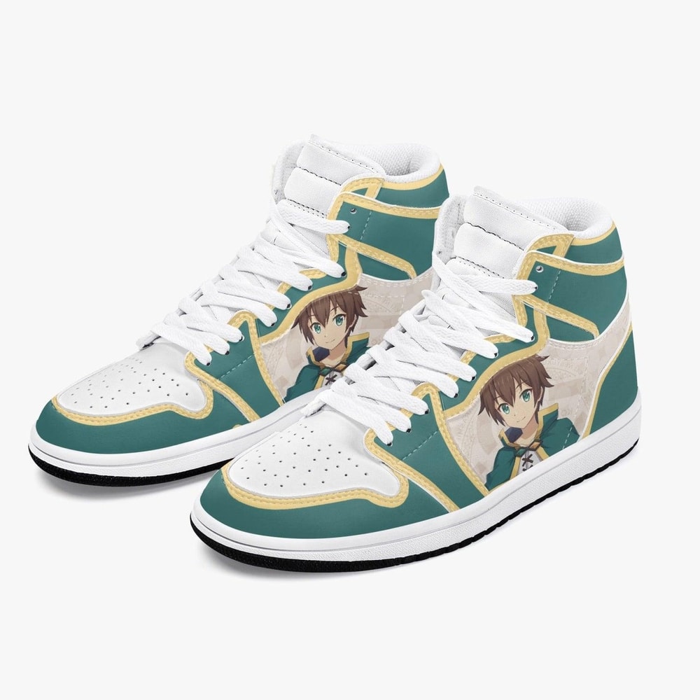 KonoSuba Kazuma JD1 Shoes, Sakata Gintoki Gintama Jordan 1 Shoes, Sakata Gintoki Gintama Sneaker Shoes