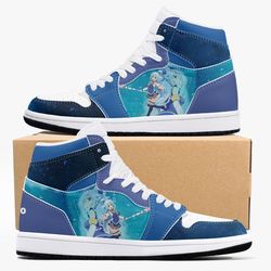konosuba aqua jd1 shoes, sakata gintoki gintama jordan 1 shoes, sakata gintoki gintama sneaker shoes