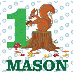 custom birthday svg png, first birthday boy, woodland birthday svg, custom first birthday svg,woodland fox birthday part