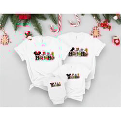 disney shirt, family shirt, disney christmas shirt, christmas shirt, ho ho ho shirt, birthday shirt, disney family shirt