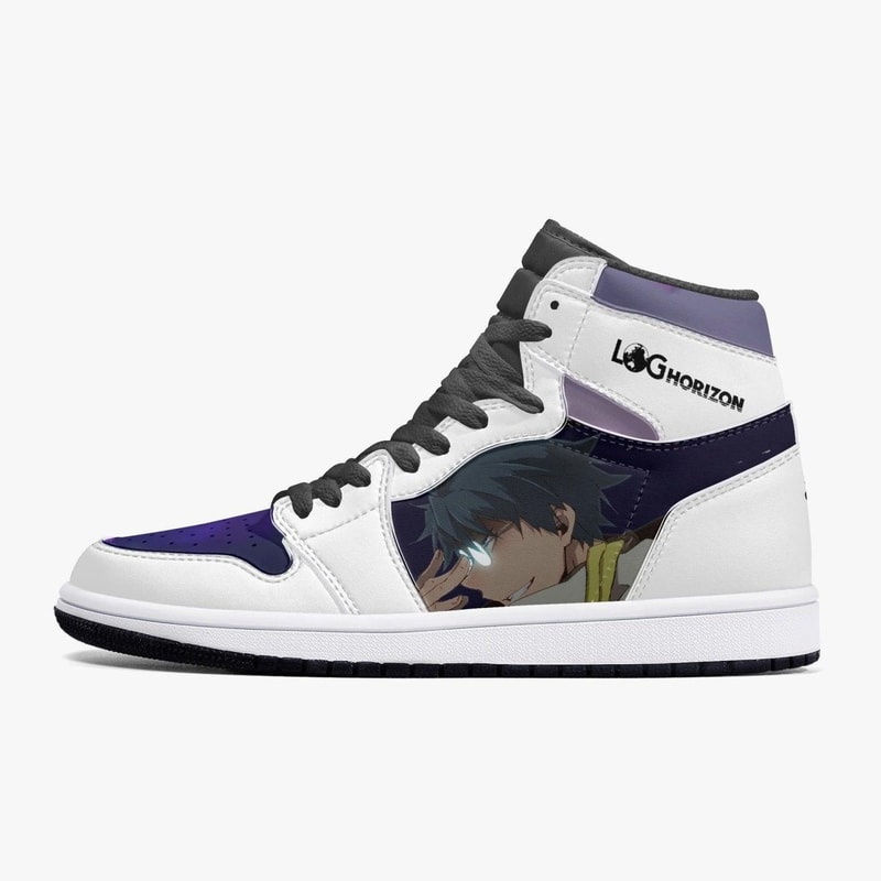 Log Horizon Shiroe JD1 Shoes, Sakata Gintoki Gintama Jordan 1 Shoes, Sakata Gintoki Gintama Sneaker Shoes