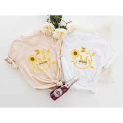 sunflower mom shirt, mom life shirt, mothers day gift, floral mom shirt, plant mom shirt, flower shirt, sunflower lover