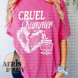 cruel summer t shirt, lover album merch, taylor swiftie merch tshirt, ts eras tour outfit, gift for her, comfort colors