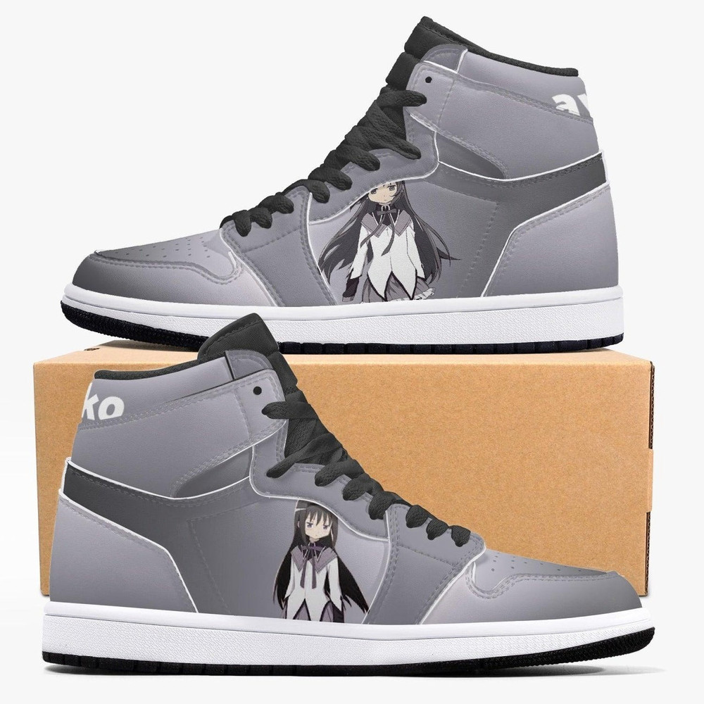 Madoka Magica Homura Akemi JD1 Shoes, Sakata Gintoki Gintama Jordan 1 Shoes, Sakata Gintoki Gintama Sneaker Shoes