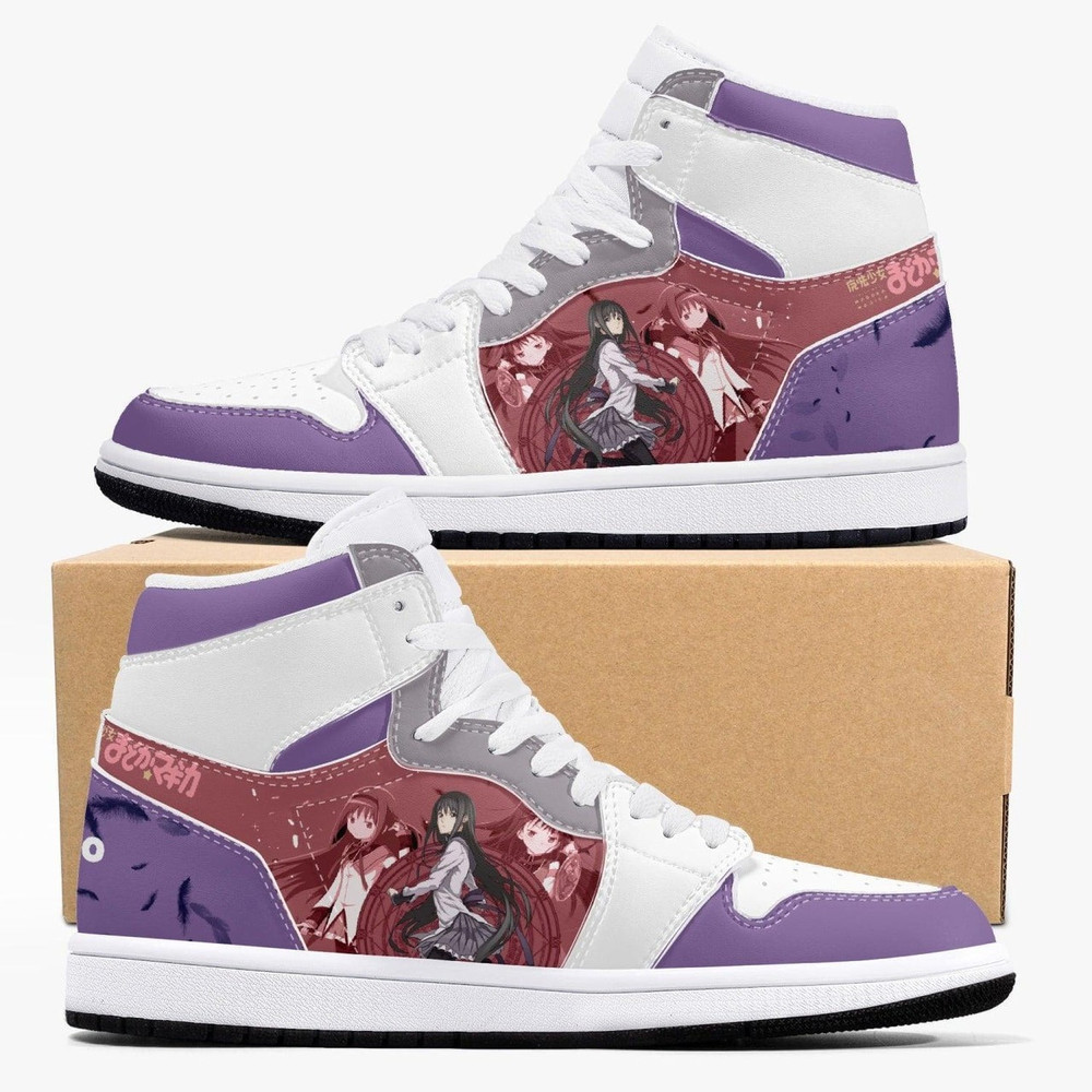 Madoka Magica Akemi JD1 Shoes, Sakata Gintoki Gintama Jordan 1 Shoes, Sakata Gintoki Gintama Sneaker Shoes