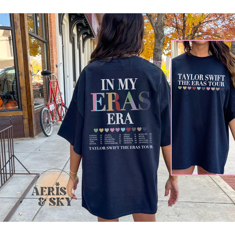 TS Eras Tour Shirt, In My Eras Era, The Eras Tour 2023 Tshirt, TS Eras Shirt, The Era Tour Tshirt - 1.jpg