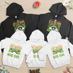 st. patrick's day drinking sweatshirt, unisex shamrock crewneck, st. patrick's day, st. paddy's, four leaf clover, irish