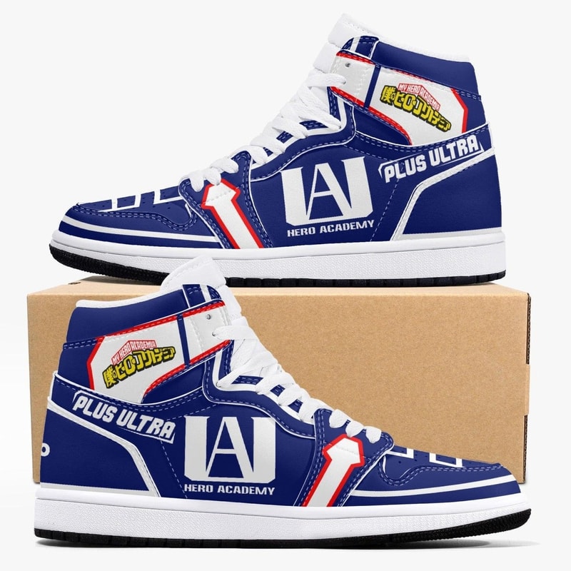 My Hero Academia UA High School Uniform JD1 Shoes, Sakata Gintoki Gintama Jordan 1 Shoes