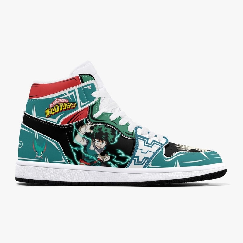 My Hero Academia Bakugo And Deku JD1 Shoes, Sakata Gintoki Gintama Jordan 1 Shoes, Sakata Gintoki Gintama Sneaker Shoes