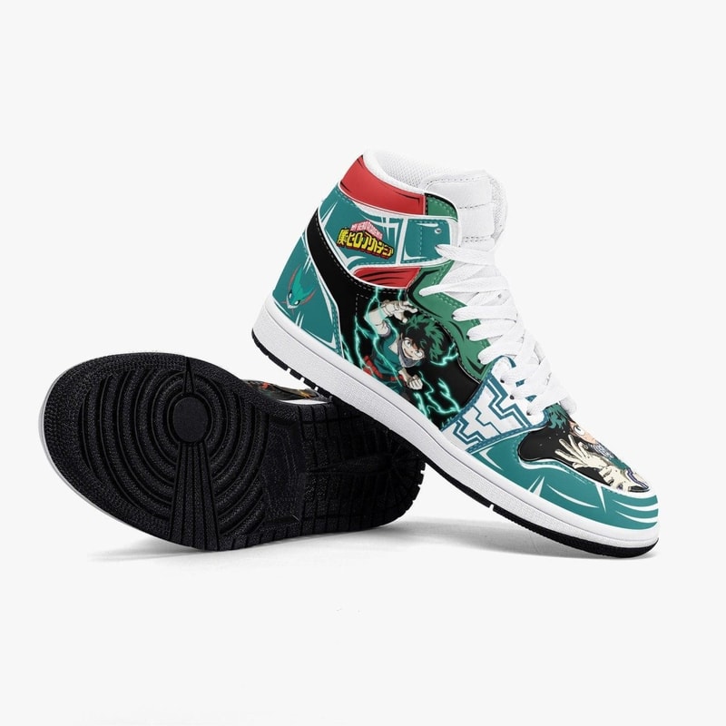 My Hero Academia Bakugo And Deku JD1 Shoes, Sakata Gintoki Gintama Jordan 1 Shoes, Sakata Gintoki Gintama Sneaker Shoes
