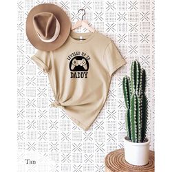 leveled up to daddy t-shirt, new dad shirt, leveled up to dad shirt, daddy shirt, dad shirt, gift for dad, funny dad shi