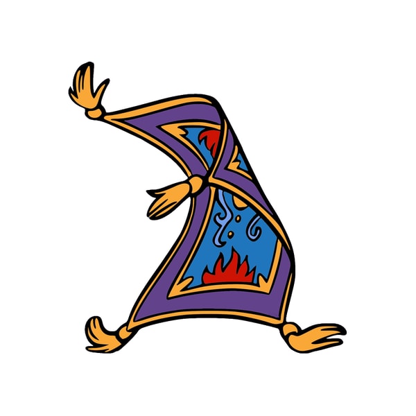 Aladdin Rug Vector