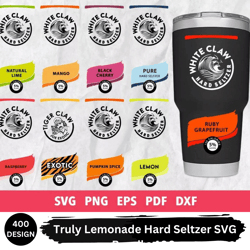 Truly Lemonade Hard Seltzer SVG Bundle 400 designs PNG, SVG, EPS, SVG