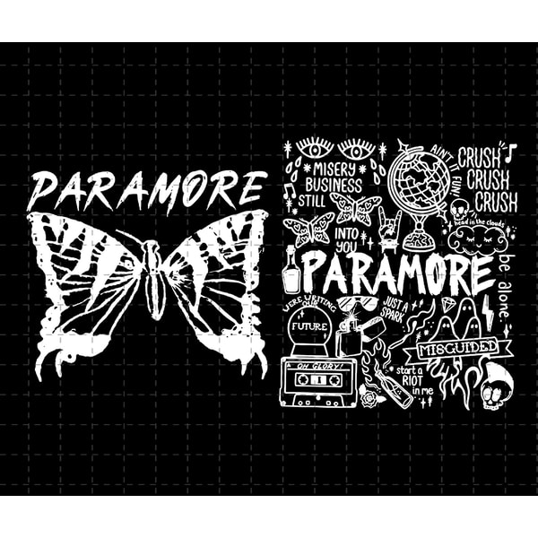Paramore Tatoo Png, Paramore Doodle Png, Paramore 2023 Tour | Inspire ...