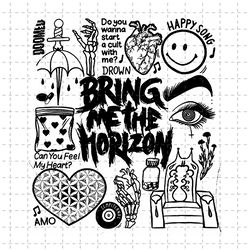 bring me the horizon, bring me the horizon png, bring me the horizon drawing png, bring me the horizon png, digital down