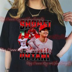 shohei 'showtime' ohtani 90s bootleg shirt, vintage baseball sweaters, vintage hoodies, 90s vintage graphic tees, 90s vi