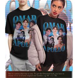 omar apollo vintage shirt, omar apollo shirt, omar apollo retro shirt, omar apollo fan shirt, omar apollo 90's vintage h