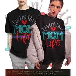 mother's day shirt | lovin this mom life | best father ever | funny dad shirt | funny gift for dad | mothers gift | moth