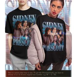 sidney prescott vintage shirt, sidney prescott homage tshirt, neve campbell shirt, sidney prescott retro 90s sweater, si