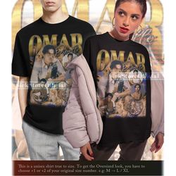 omar apollo retro shirt | omar apollo vintage shirt, omar apollo shirt, omar apollo fan shirt, omar apollo 90's vintage