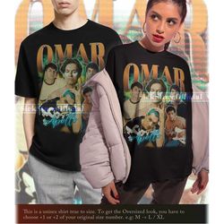 omar apollo vintage shirt, omar apollo shirt, omar apollo fan shirt, omar apollo retro tees, omar apollo 90's vintage ho