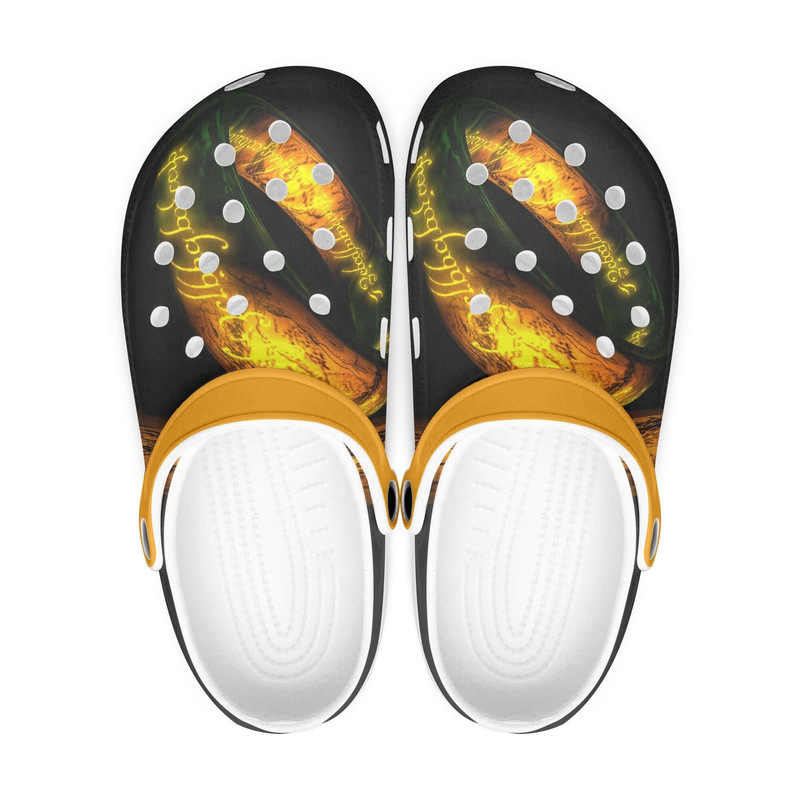 Lord Of The Rings clogs, looks like crocs shoes, slippers, flip flops Birthday gift Custom clogs for men, women and kids.jpg