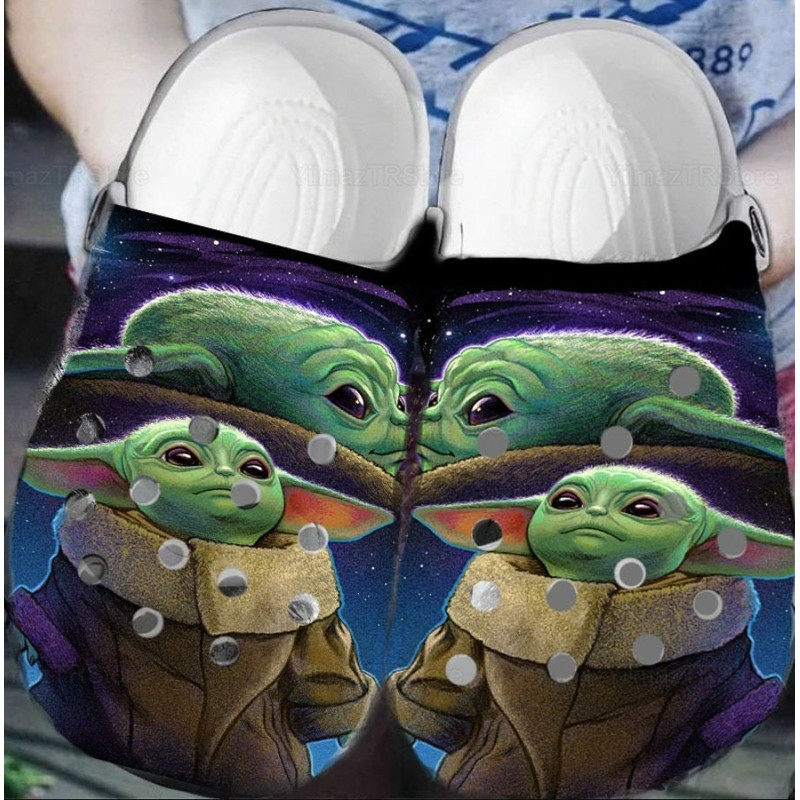 Baby Yoda Clogs, Baby Yoda Crocs, Baby Yoda Clogs Sandals, Clogs For WomenMen, Star Wars CLogs, Cute Yoda Clogs, Summer For Clog-1.jpg