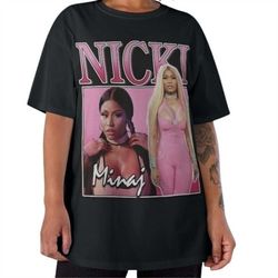 nicki minaj tee | nicki minaj tshirt | vintage nicki graphic tee | rapper nicki minaj tshirt