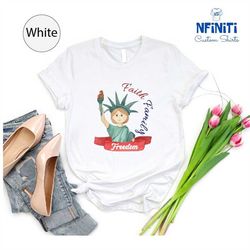 independence day patriotic t-shirt, memorial day shirts, statue of liberty  cute usa shirts, fourth of july proud shirts