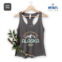 alaska cruise tank top, family cruise tank top, cruise tank top, cruise squad tank top, vacation raceback, alaska family