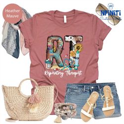 rt shirt, respiratory therapy sunflower shirt, medical vibes shirt, lung therapist tees, pulmonologist shirt, respirator