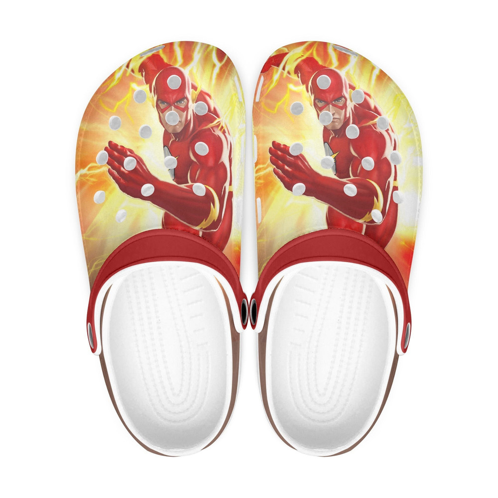 Flash clogs, looks like crocs shoes, slippers, flip flops Birthday gift Custom clogs for men, women and kids.jpg