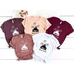 disney castle t-shirt, disney vacation shirt, disney trip shirt, disney family shirt, family vacation shirt, disney fami