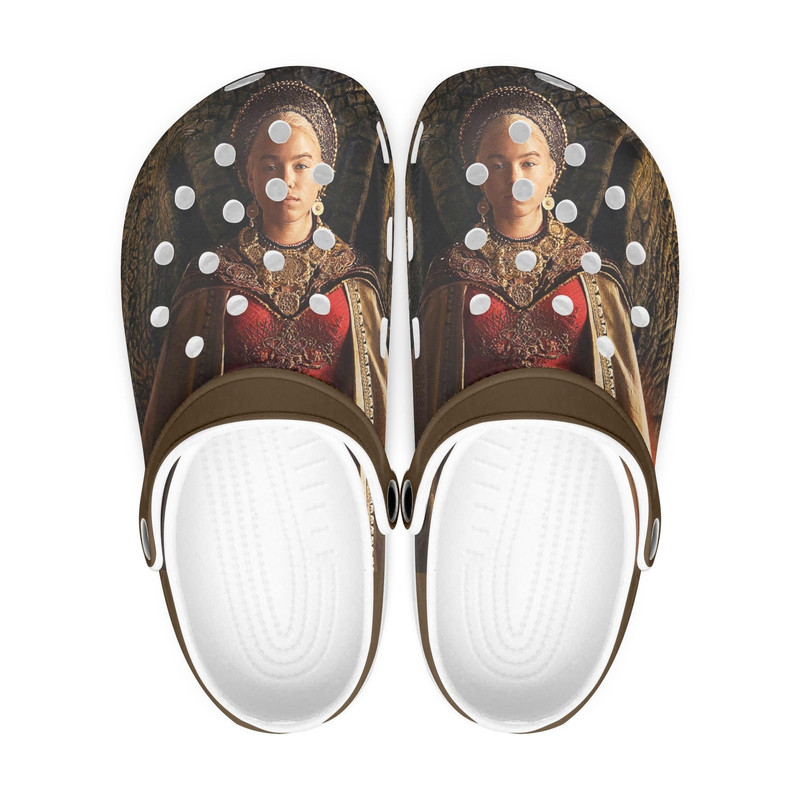 Game Of Thrones clogs, looks like crocs shoes, slippers, flip flops Birthday gift Custom clogs for men, women and kids-1.jpg