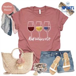 american flag goblet shirts, drinking shirts, 4th of july shirts, independence day wine shirts, usa flag t shirt, patrio