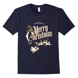 wish you a merry christmas traditional christmas t-shirt-cl