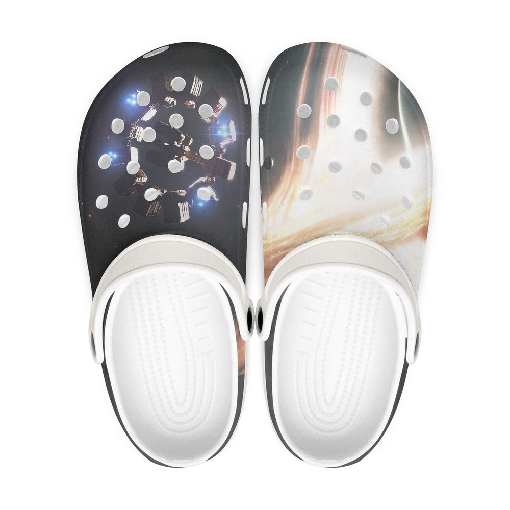 Interstellar clogs, looks like crocs shoes, slippers, flip flops Birthday gift Custom clogs for men, women and kids.jpg