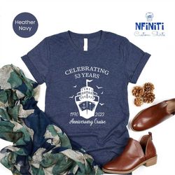 anniversary cruise shirts, custom anniversary cruise shirt, anniversary shirt, cruise tee, cruise anniversary matching s
