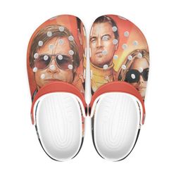 once upon a time clog shoes unisex, once upon a time in hollywood crocs, movie crocs, sandals, once upon a time movie