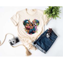 disney encanto shirt, disney madrigal matching family shirt, encanto birthday party shirt, mirabel madrigal, luisa madri