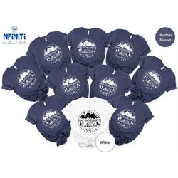 bachelorette shirt, camp bachelorette 2023 party shirt, bridal party shirts, wedding party camping t shirt, girls trip s